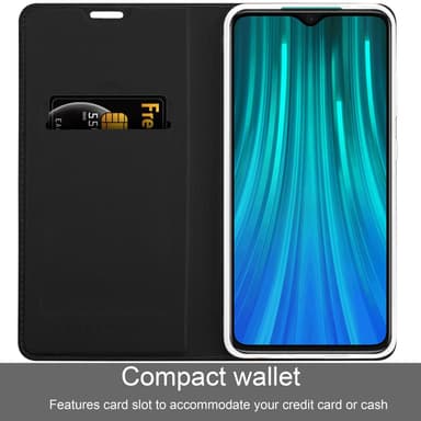 Xiaomi RedMi NOTE 8 PRO Cover Etui Case (Sort)