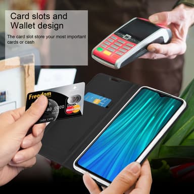 Xiaomi RedMi NOTE 8 PRO Cover Etui Case (Sort)