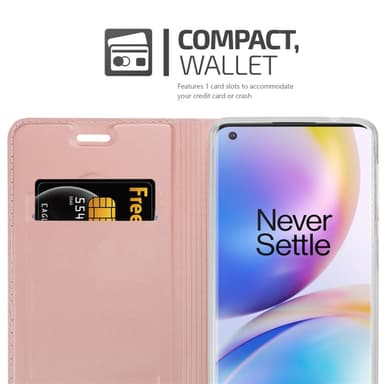 OnePlus 8 PRO Cover Etui Case (Lyserød)
