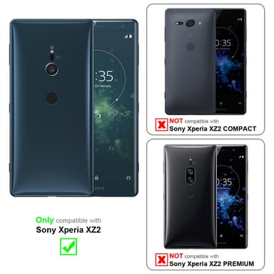 Sony Xperia XZ2 Pungetui Cover Case (Rød)