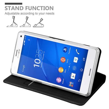 Sony Xperia Z3 Cover Etui Case (Sort)