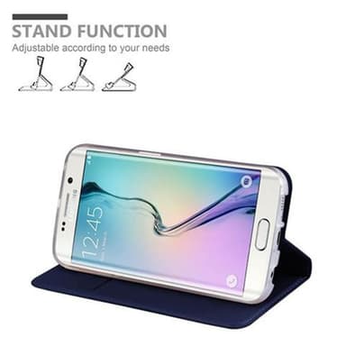 Samsung Galaxy S6 EDGE Cover Etui Case (Blå)