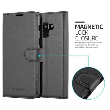 Samsung Galaxy A8 2018 Pungetui Cover Case (Sort)