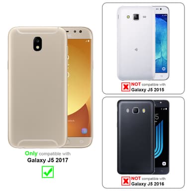 Samsung Galaxy J5 2017 Cover Etui Case (Blå)
