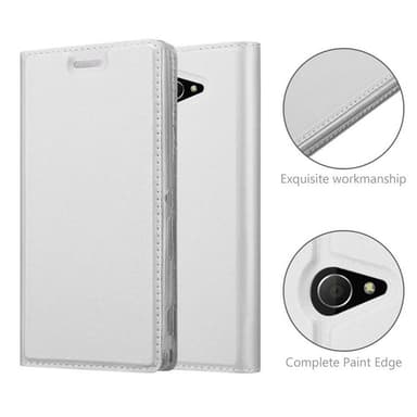 Sony Xperia M2 / M2 AQUA Cover Etui Case (Sølv)