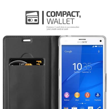 Sony Xperia Z3 Cover Etui Case (Sort)