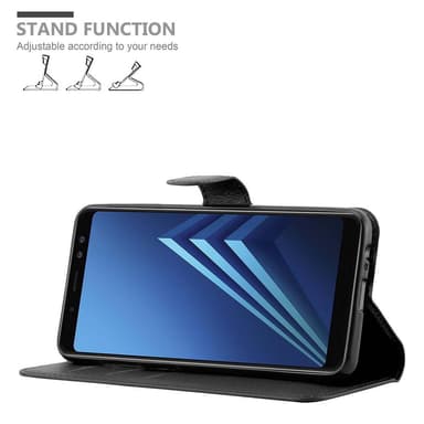 Samsung Galaxy A8 2018 Pungetui Cover Case (Sort)