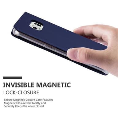Samsung Galaxy S6 EDGE Cover Etui Case (Blå)