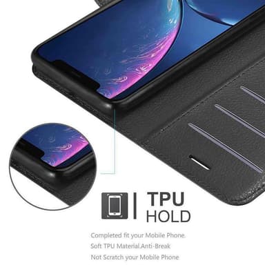 iPhone 11 PRO Pungetui Cover Case (Sort)