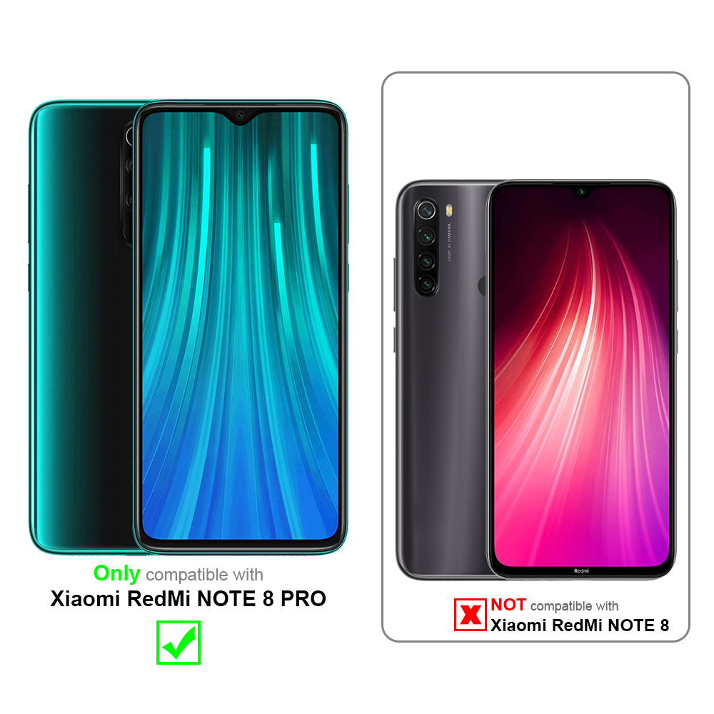 Xiaomi RedMi NOTE 8 PRO Cover Etui Case (Sort)