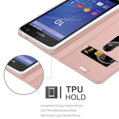 Sony Xperia C4 Cover Etui Case (Lyserød)