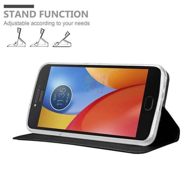Motorola MOTO E4 Cover Etui Case (Sort)