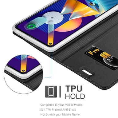Samsung Galaxy A11 / M11 Cover Etui Case (Sort)
