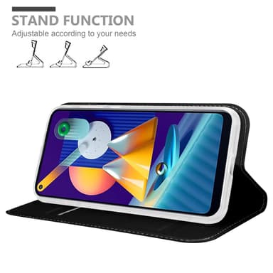 Samsung Galaxy A11 / M11 Cover Etui Case (Sort)