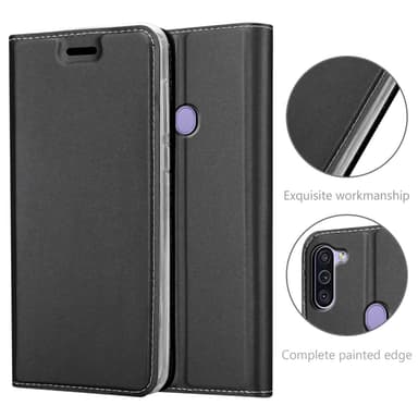 Samsung Galaxy A11 / M11 Cover Etui Case (Sort)
