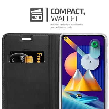 Samsung Galaxy A11 / M11 Cover Etui Case (Sort)