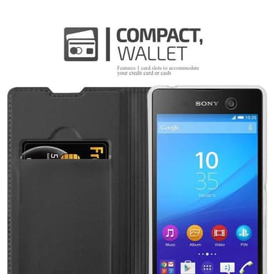 Sony Xperia M5 Cover Etui Case (Sort)