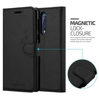 Nokia 8 2017 Pungetui Cover Case (Sort)