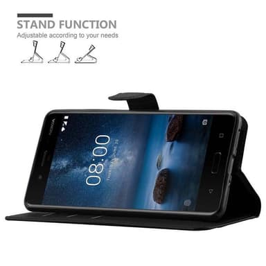 Nokia 8 2017 Pungetui Cover Case (Sort)