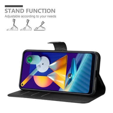 Samsung Galaxy A11 / M11 Pungetui Cover Case (Sort)