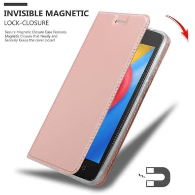 Motorola MOTO C PLUS Cover Etui Case (Lyserød)