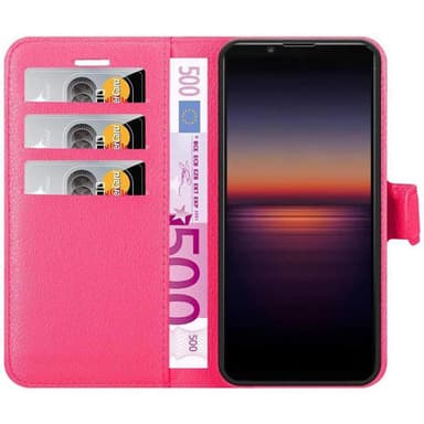 Sony Xperia 1 II Pungetui Cover Case (Lyserød)