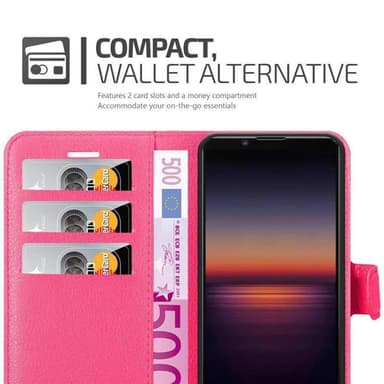 Sony Xperia 1 II Pungetui Cover Case (Lyserød)