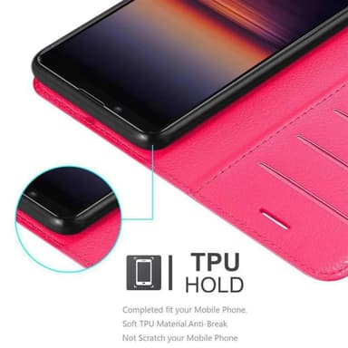 Sony Xperia 1 II Pungetui Cover Case (Lyserød)
