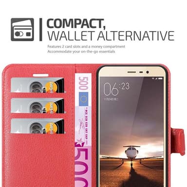Xiaomi RedMi PRO Pungetui Cover Case (Rød)
