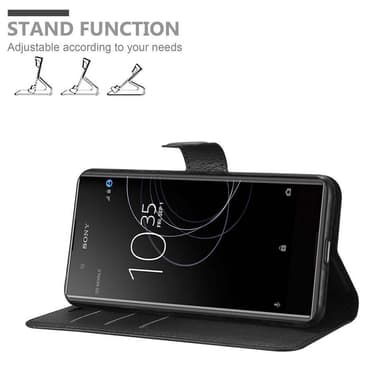 Sony Xperia XA1 PLUS Pungetui Cover Case (Sort)