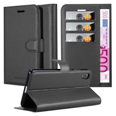Sony Xperia XA1 PLUS Pungetui Cover Case (Sort)