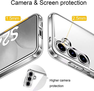 Samsung Galaxy S24 Cover TPU Etui (Gennemsigtig)