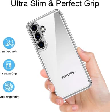 Samsung Galaxy S24 Cover TPU Etui (Gennemsigtig)