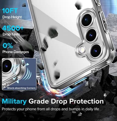 Samsung Galaxy S24 Cover TPU Etui (Gennemsigtig)