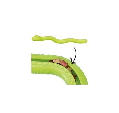Legetøj til hunde Snack-Snake, TPR, 42 cm