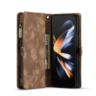 CaseMe mobilcover 008 5-kort Samsung Galaxy Z Fold 5 - Brun
