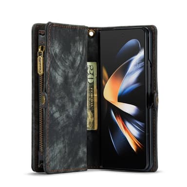 CaseMe mobilcover 008 5-kort Samsung Galaxy Z Fold 5 - Sort/Grå
