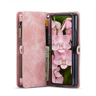 CaseMe mobilcover 008 5-kort Samsung Galaxy Z Fold 6 - Lyserød