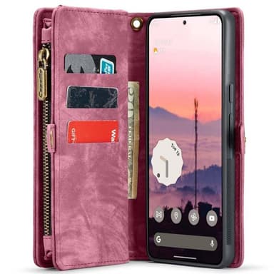 CaseMe mobilcover 008 8-kort Google Pixel 9 Pro XL - Rød