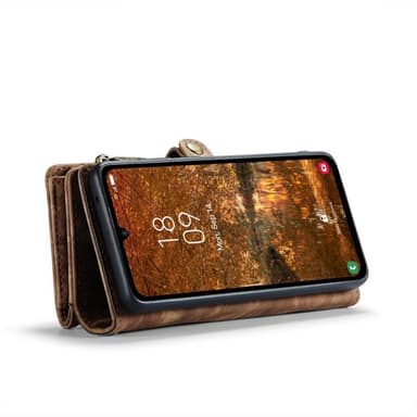 CaseMe mobilcover 008 8-kort Samsung Galaxy A55 - Brun