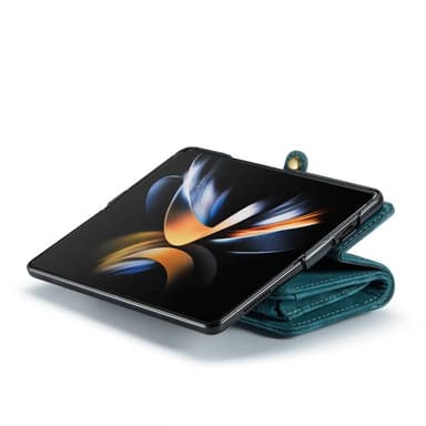 CaseMe mobilcover 008 5-kort Samsung Galaxy Z Fold 4 - Blå