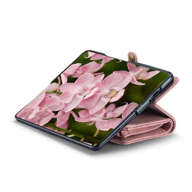 CaseMe mobilcover 008 5-kort Samsung Galaxy Z Fold 6 - Lyserød