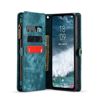 CaseMe mobilcover 008 8-kort Samsung Galaxy A35 - Blå