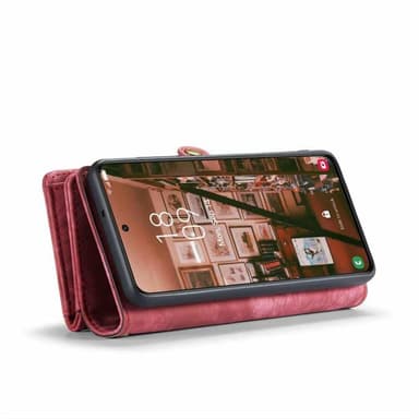 CaseMe mobilcover 008 8-kort Samsung Galaxy S24 Plus - Rød