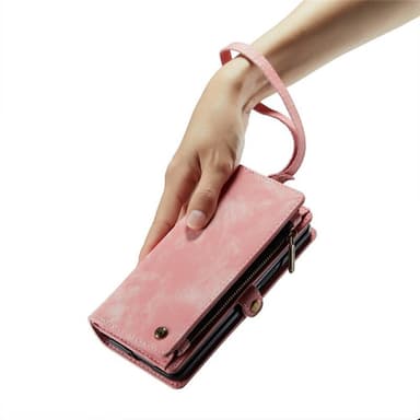 CaseMe mobilcover 008 5-kort Samsung Galaxy Z Fold 5 - Lyserød