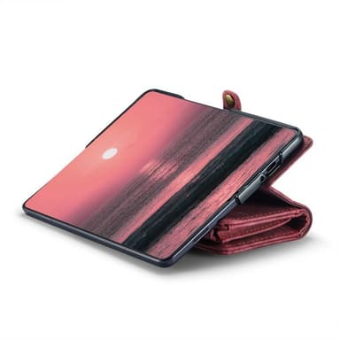 CaseMe mobilcover 008 5-kort Samsung Galaxy Z Fold 6 - Rød