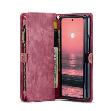 CaseMe mobilcover 008 5-kort Samsung Galaxy Z Fold 6 - Rød