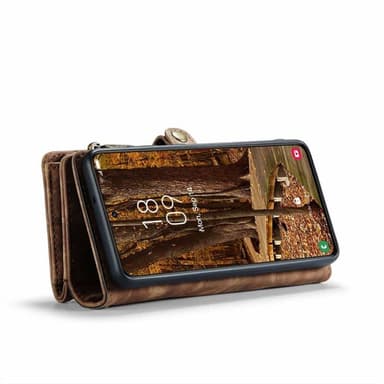 CaseMe mobilcover 008 8-kort Samsung Galaxy S24 Plus - Brun