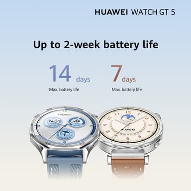 Huawei Watch GT 5 sportsur 41mm (blå) + FreeBuds 5i gaveæske