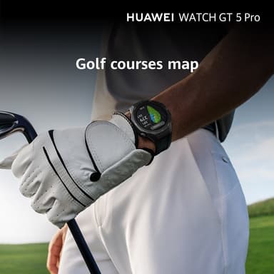 Huawei Watch GT 5 Pro sportsur 46mm (sort) + FreeBuds 5i gaveæske